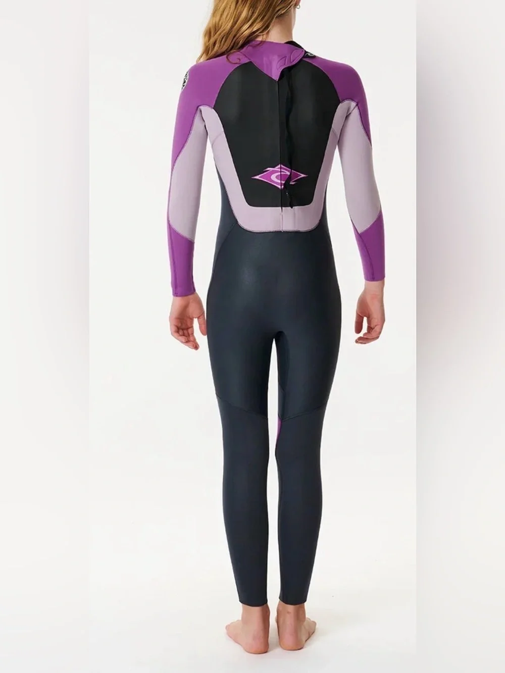 Rip Curl Kids Omega 3/2 Back Zip Purple Various Sizes NWT